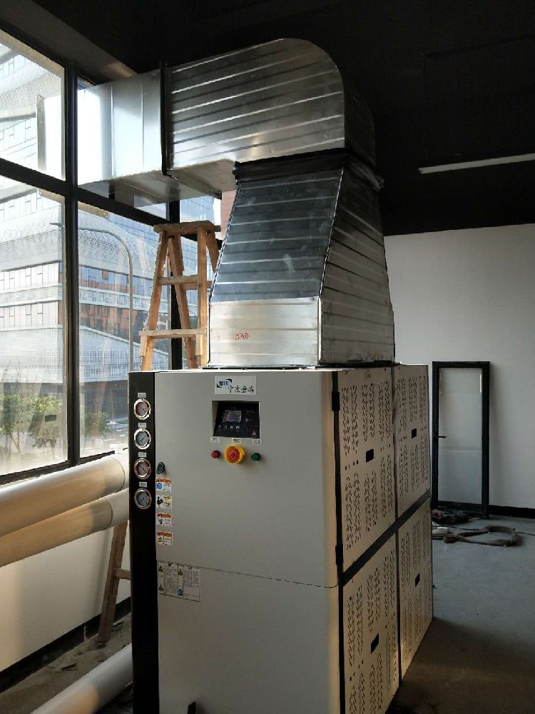 杭州灣冷風機安裝完成